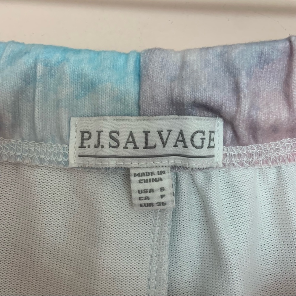 NWT New PJ Salvage Watercolor Expressions Drawstring Lounge Shorts - Picture 4 of 5
